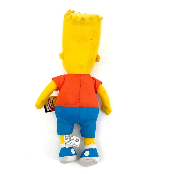 BART SIMPSON 16" Plush 100% Official by Nanco - Picture 2 of 10